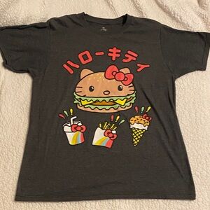 Hello Kitty Shirt, Dark Heather Gray